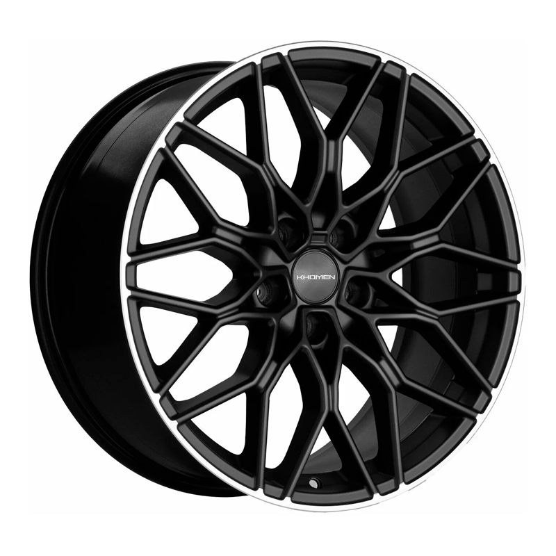 

Колесный диск KHOMEN WHEELS, KHW1902 (Audi/VW) 8.5x19/5x112ET30 66.6 BlackmattMr, Черный