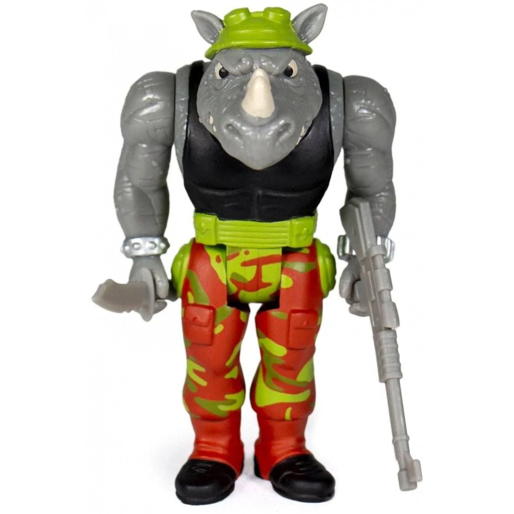 фото Фигурка super7 tmnt rocksteady tmntw01-rck-01