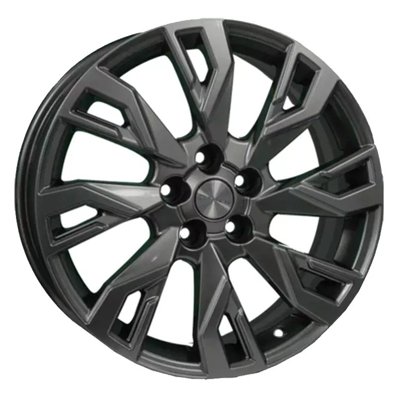 

Колесный диск KHOMEN WHEELS, KHW1809 (Jolion) 7x18/5x114.3ET37 66.5 DarkChrome