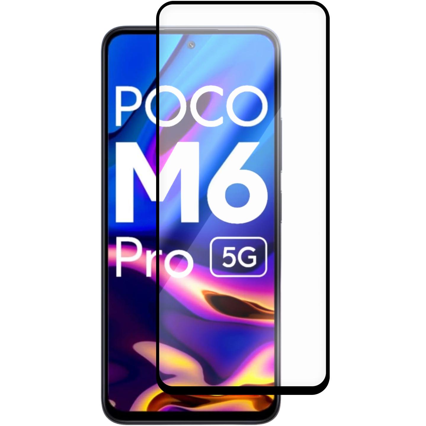 

Стекло защитное Full Glue Premium Krutoff для Xiaomi Poco M6 Pro
