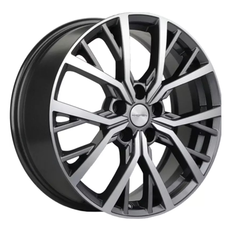 

Колесный диск KHOMEN WHEELS, KHW1806 (Lifan x70) 7x18/5x114.3ET35 60.1 Gray-Fp