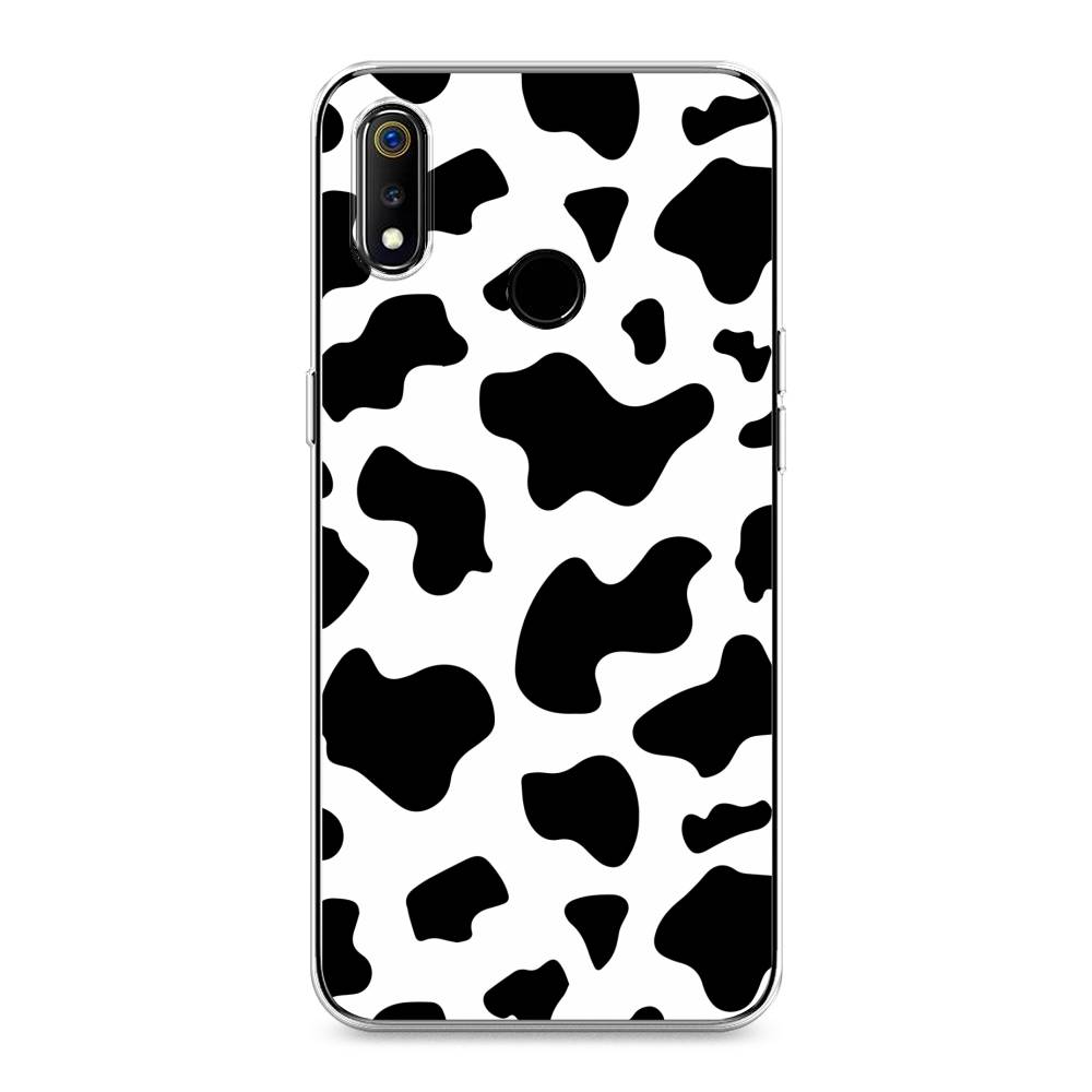 

Чехол Awog на Realme 3 "Пятна коровы", Разноцветный, 251050-1