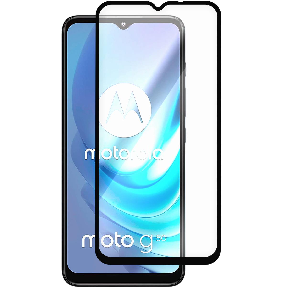 

Стекло защитное Full Glue Premium Krutoff для Motorola Moto G50