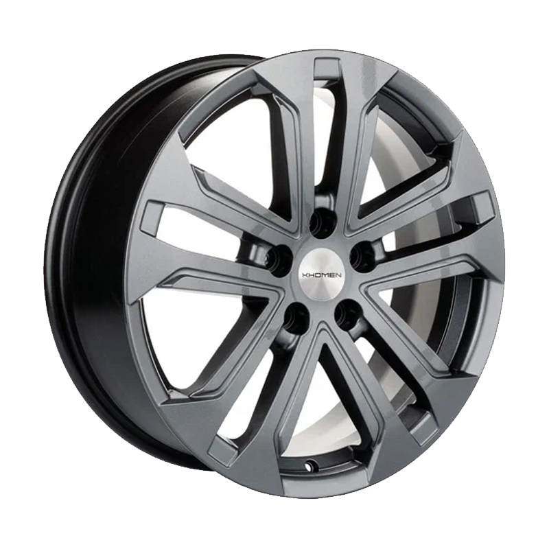 

Колесный диск KHOMEN WHEELS, KHW1803 (Chery Tiggo) 7x18/5x108ET40 60.1 Gray
