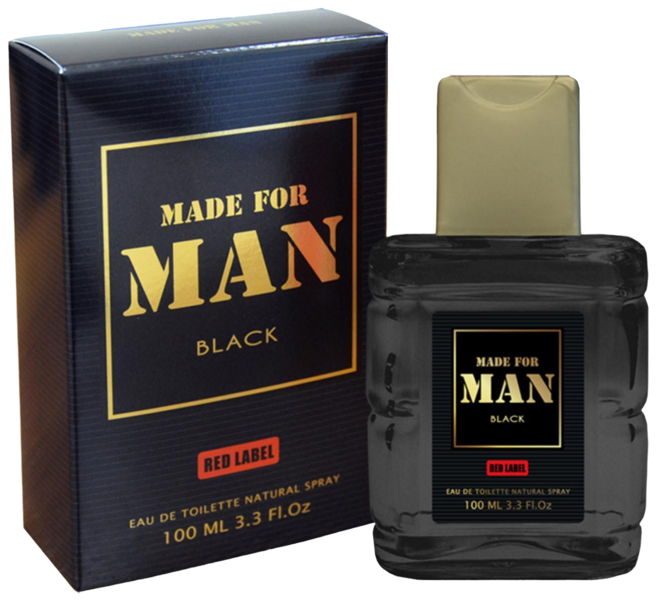 

Туалетная вода мужская Made For Man Black, 100 мл, Made For Man Black Man 100 ml