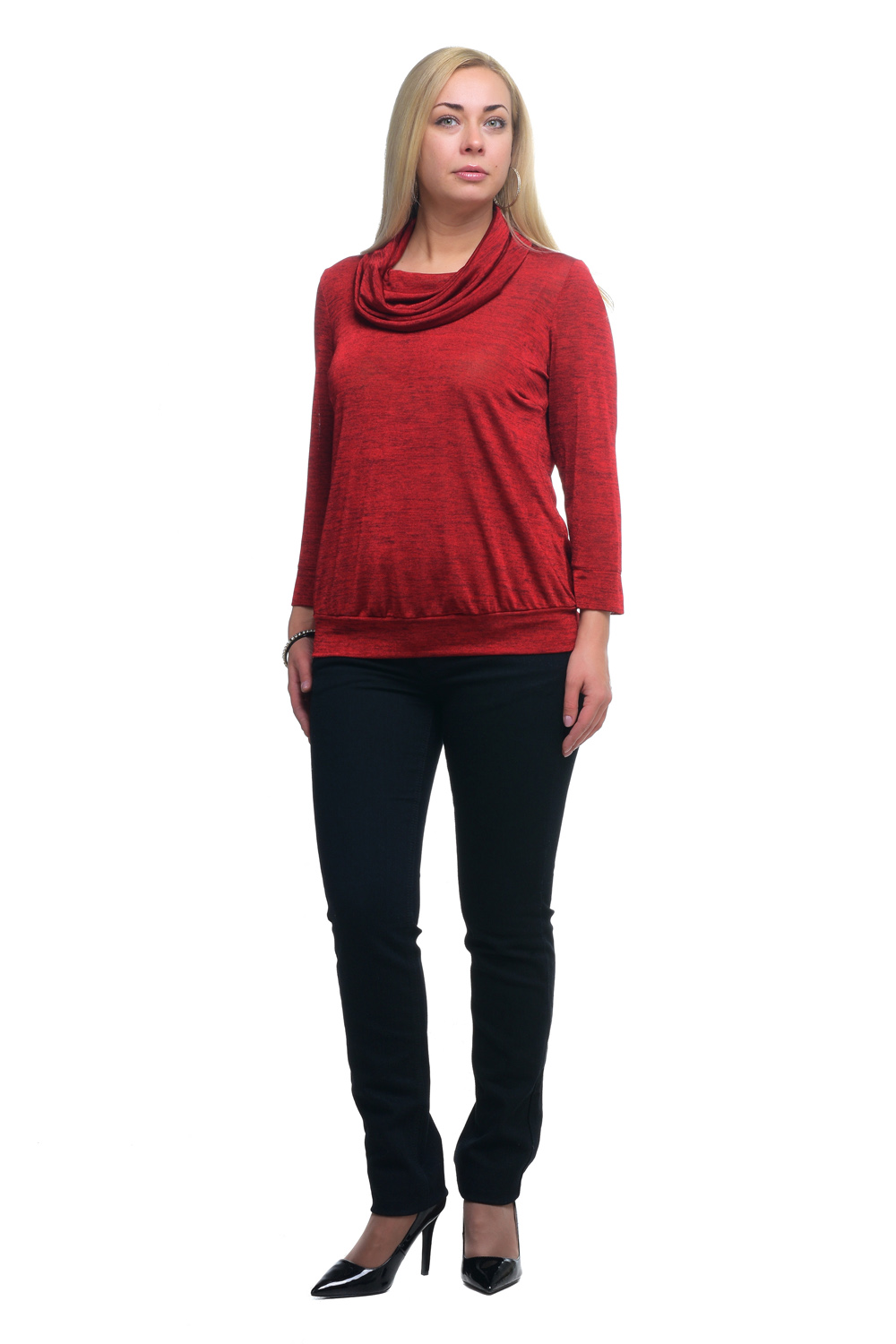 

Блуза женская OLSI 1810012 красная 64 RU, 1810012