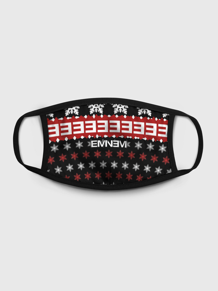 

Многоразовая маска унисекс Burnettie Праздничный Eminem, Разноцветный, Праздничный Eminem