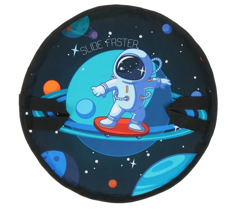 

Ледянка Sima-land Космос, 45х45 см, 2 ручки, S 2 см 7101935, Зеленый