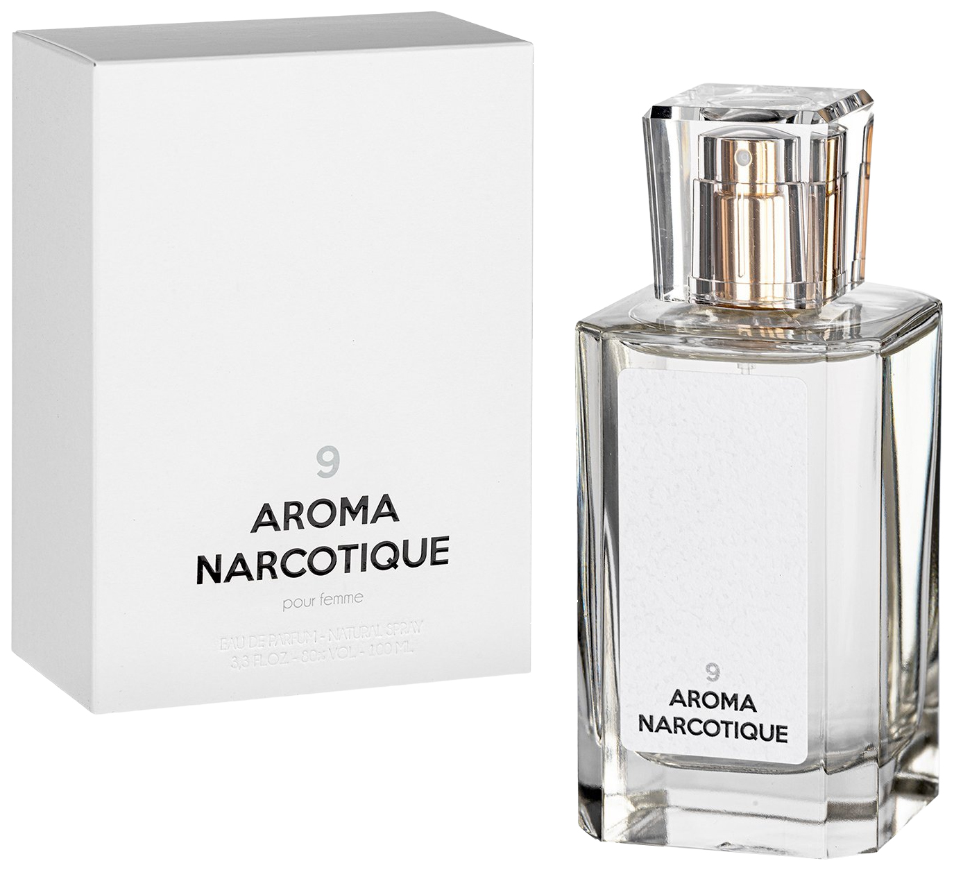 

Парфюмерная вода женская Aroma Narcotique, 9 Pour Femme, 100 мл, Aroma Narcotique №9 Woman 100 мл