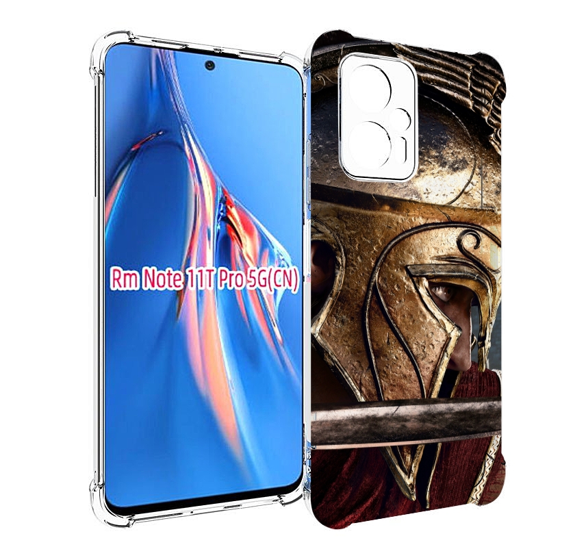 

Чехол MyPads Assassin's Creed Odyssey для Xiaomi Redmi Note 11T Pro / 11T Pro Plus / Po..., Прозрачный, Tocco