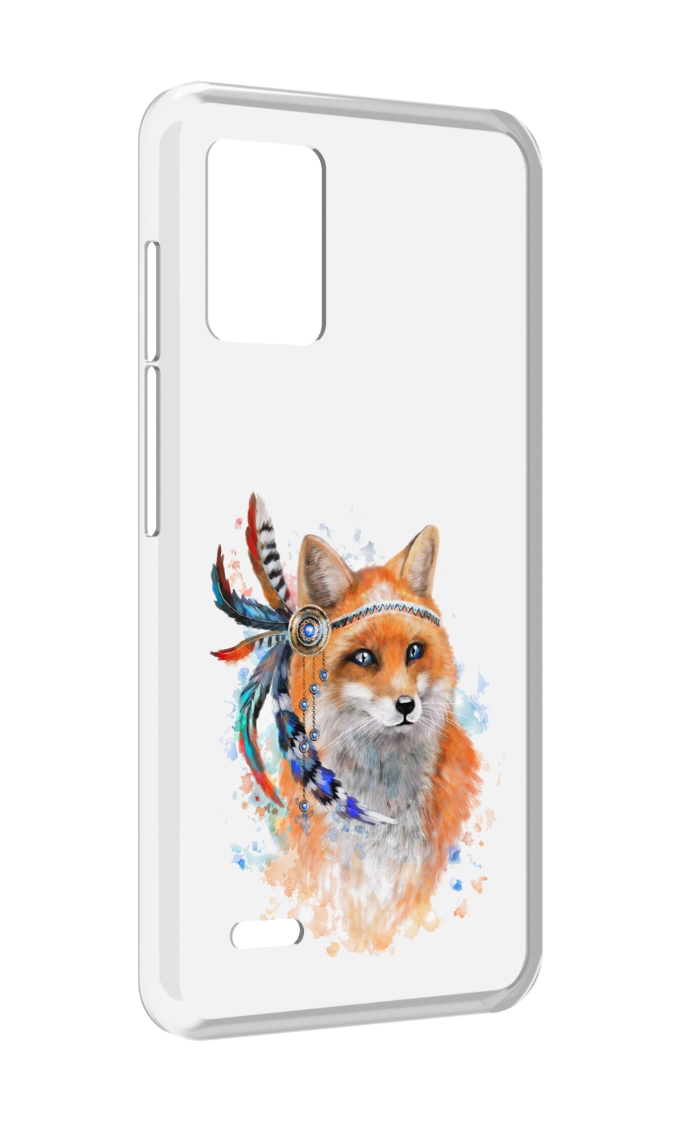 

Чехол MyPads инду лиса для UMIDIGI Bison X10S / Bison X10G, Прозрачный, Tocco