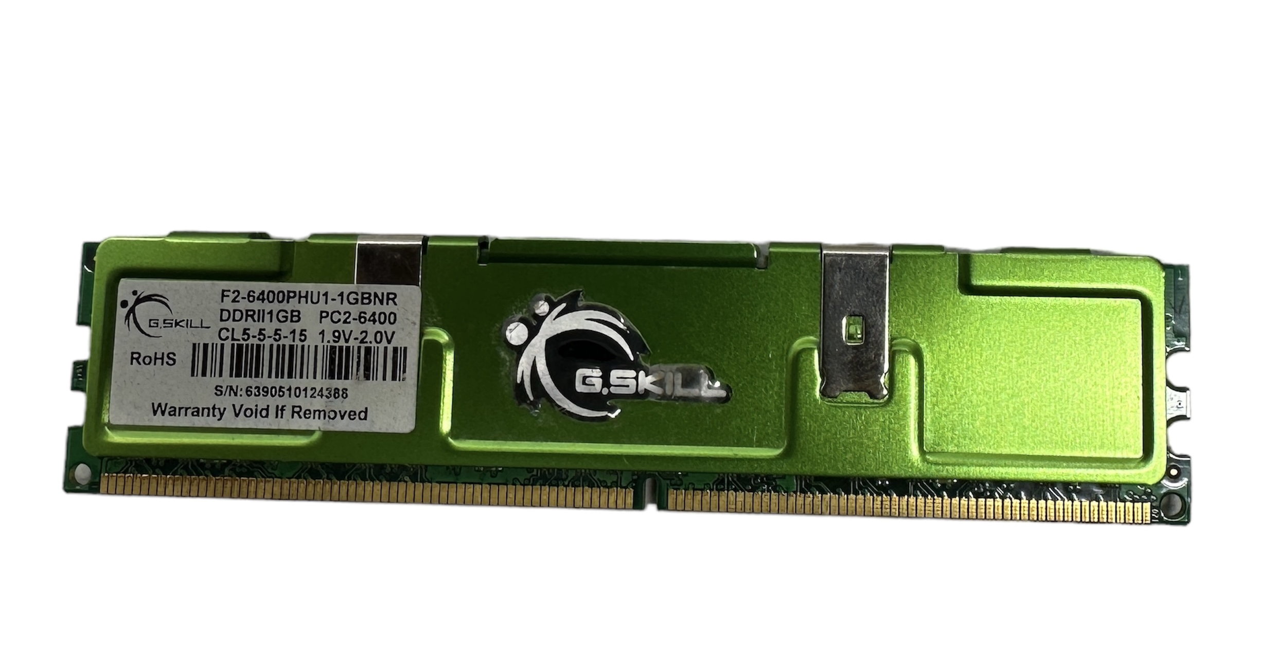 

Оперативная память G.Skill F2-6400PHU1-1GBNR (1723211) DDR2 1x1Gb 800MHz, F2-6400PHU1-1GBNR