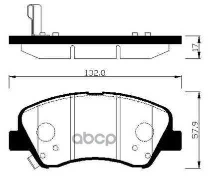 

Тормозные колодки HSB дисковые HP0047