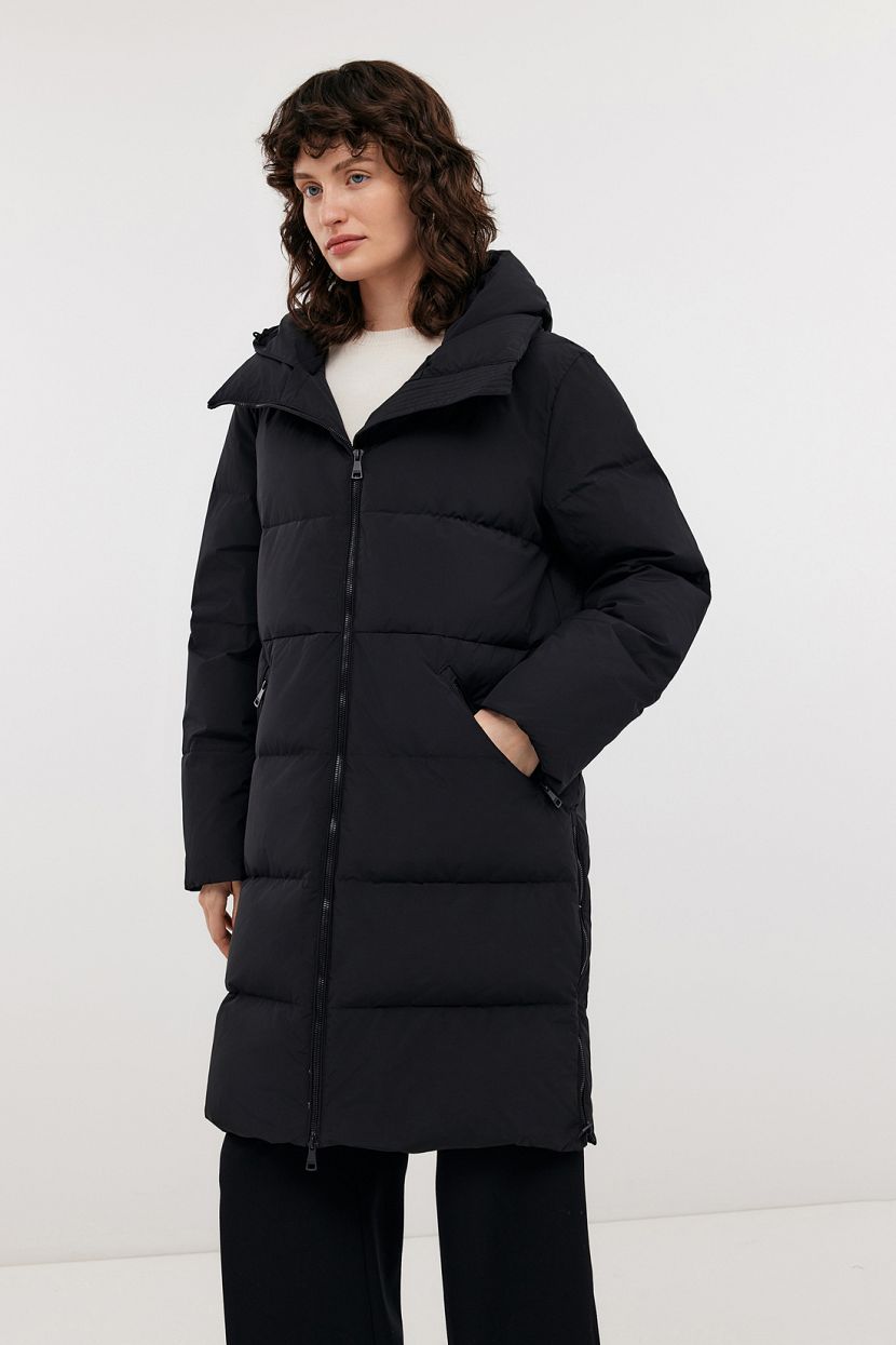 

Пуховик женский Baon B0224539 черный 2XL, B0224539