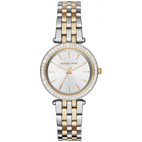 фото Наручные часы женские michael kors mk3405 золотистые/серебристые