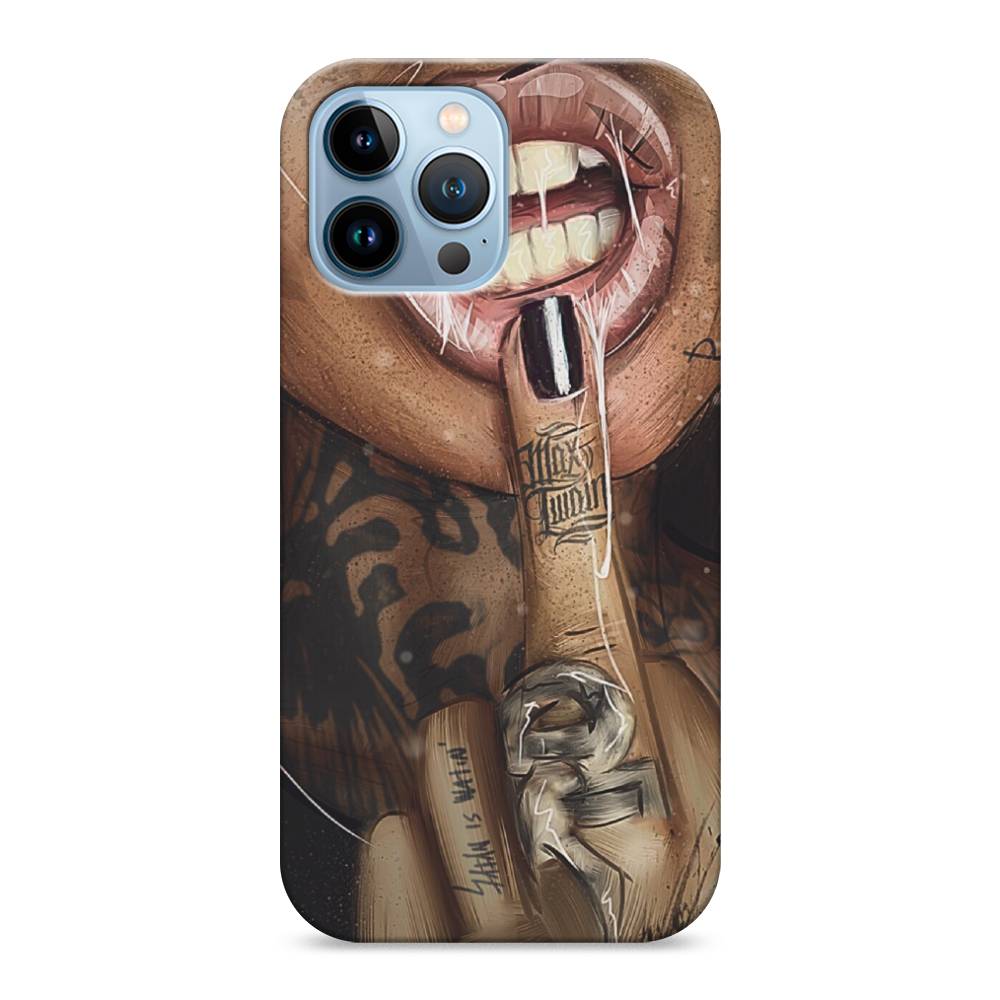 

Пластиковый чехол "Девушка с татуировками" на Apple iPhone 13 Pro Max, 14420-7