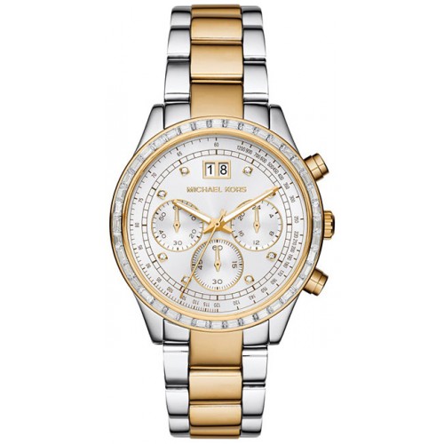 

Наручные часы женские Michael Kors MK6188 золотистые/серебристые, MK6188