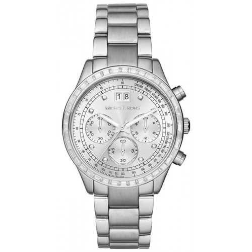 фото Наручные часы женские michael kors mk6186 серебристые