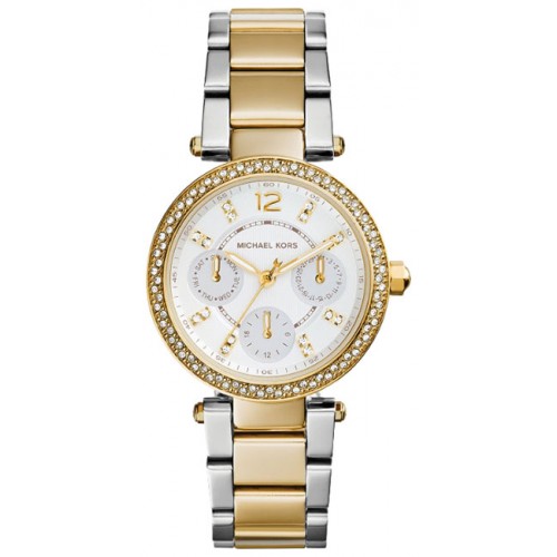 

Наручные часы женские Michael Kors MK6055 золотистые/серебристые, MK6055