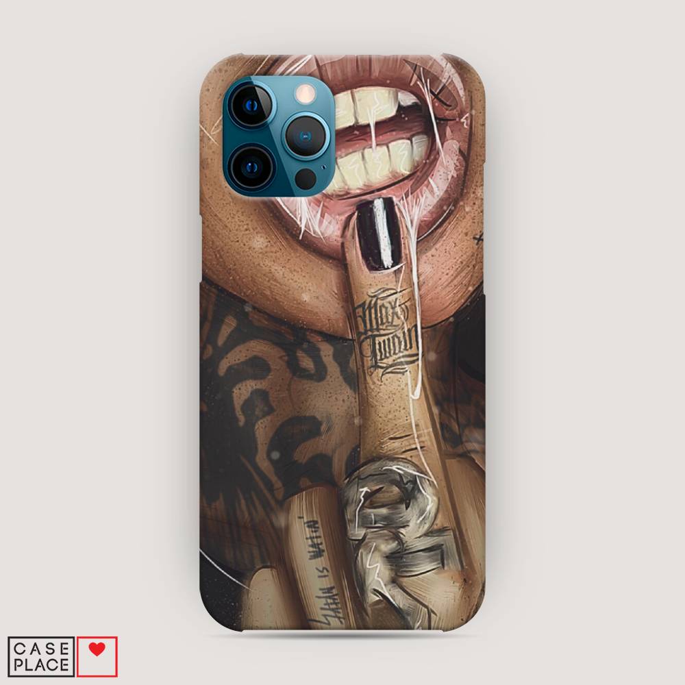 

Пластиковый чехол "Девушка с татуировками" на Apple iPhone 12 Pro Max, 12720-7