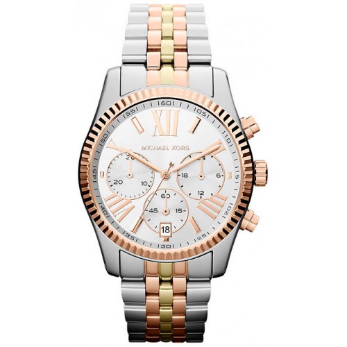 

Наручные часы женские Michael Kors MK5735 золотистые/серебристые, MK5735