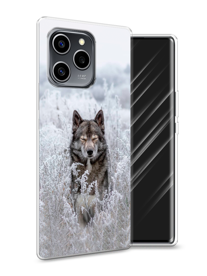 

Чехол Awog на Honor 60 SE "Волк в поле", Разноцветный, 6108050-1
