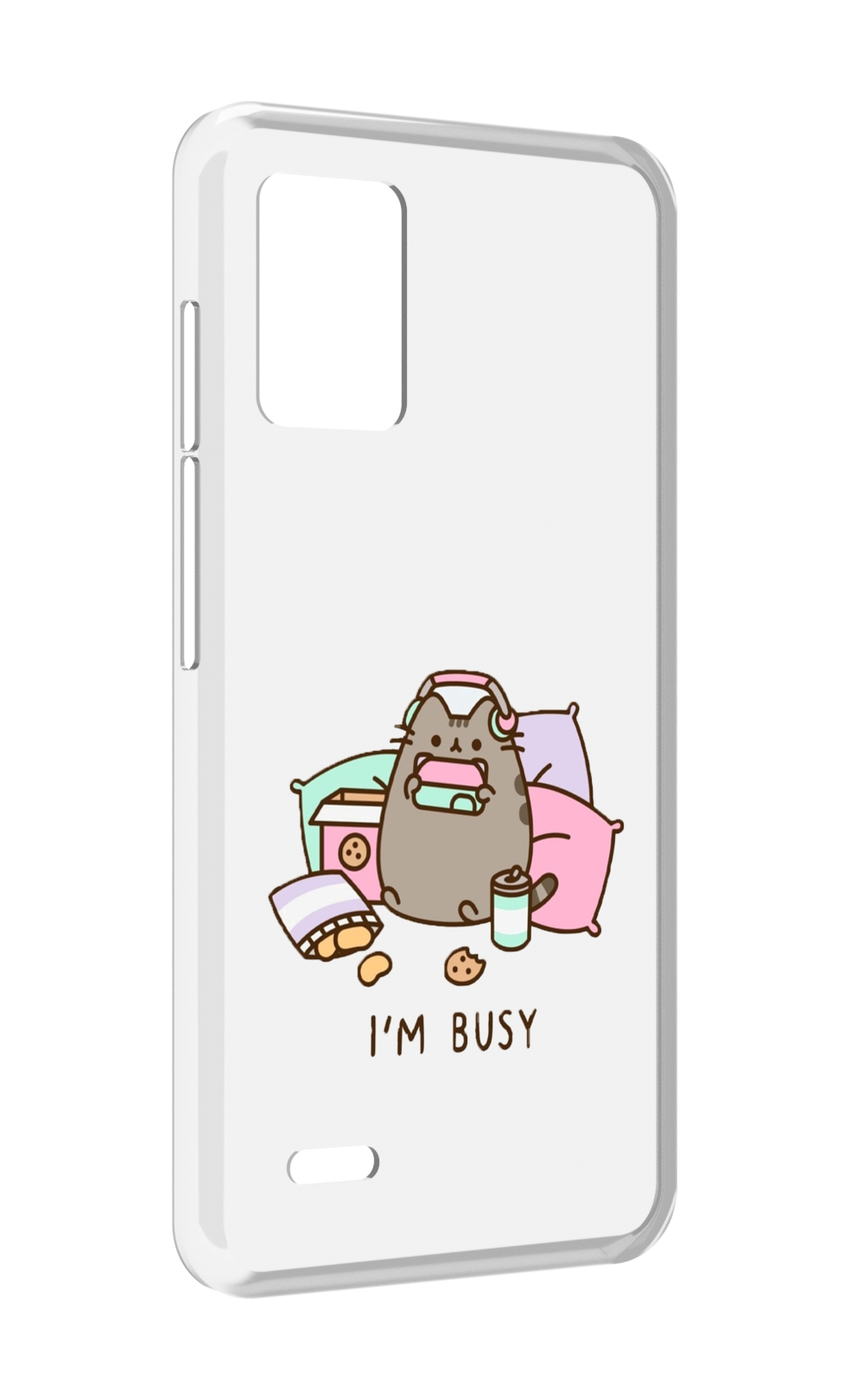 

Чехол MyPads я занятой для UMIDIGI Bison X10S / Bison X10G, Прозрачный, Tocco