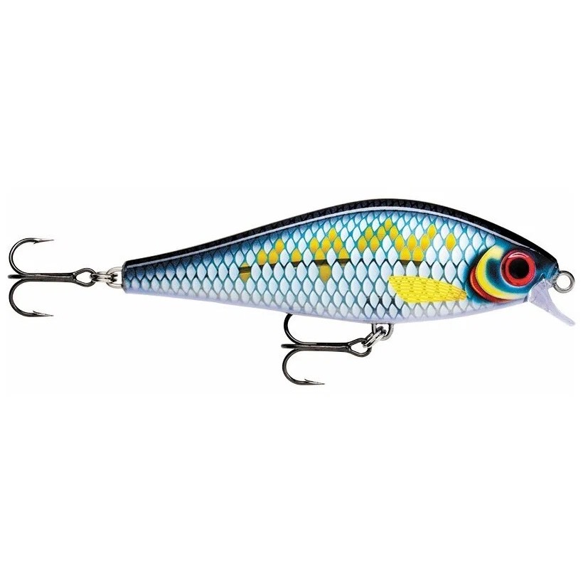 

Воблер Rapala Super Shadow Rap SSDR11 цвет SCRB, Золотистый;голубой;черный;синий, Super Shadow Rap