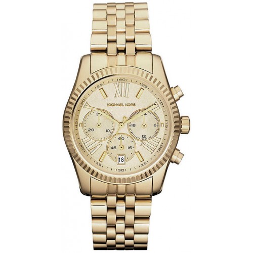 фото Наручные часы женские michael kors mk5556 золотистые