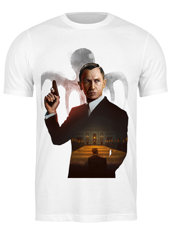

Футболка мужская Printio 007: spectre белая S, Белый, 007: spectre