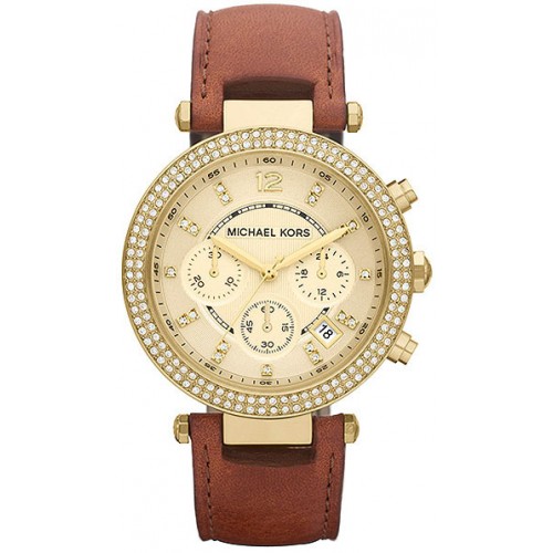 фото Наручные часы женские michael kors mk2249 коричневые