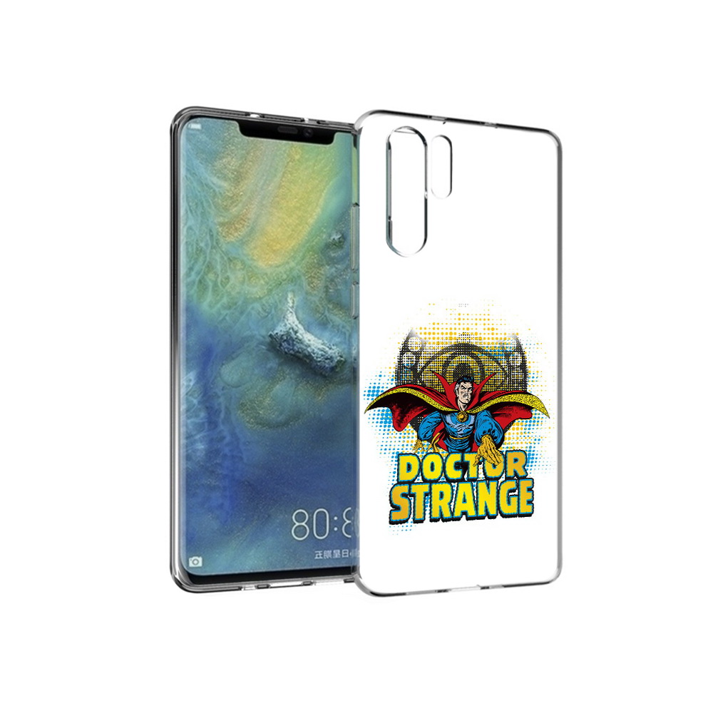 

Чехол MyPads Tocco для Huawei P30 Pro доктор стренж рисунок, Прозрачный, Tocco