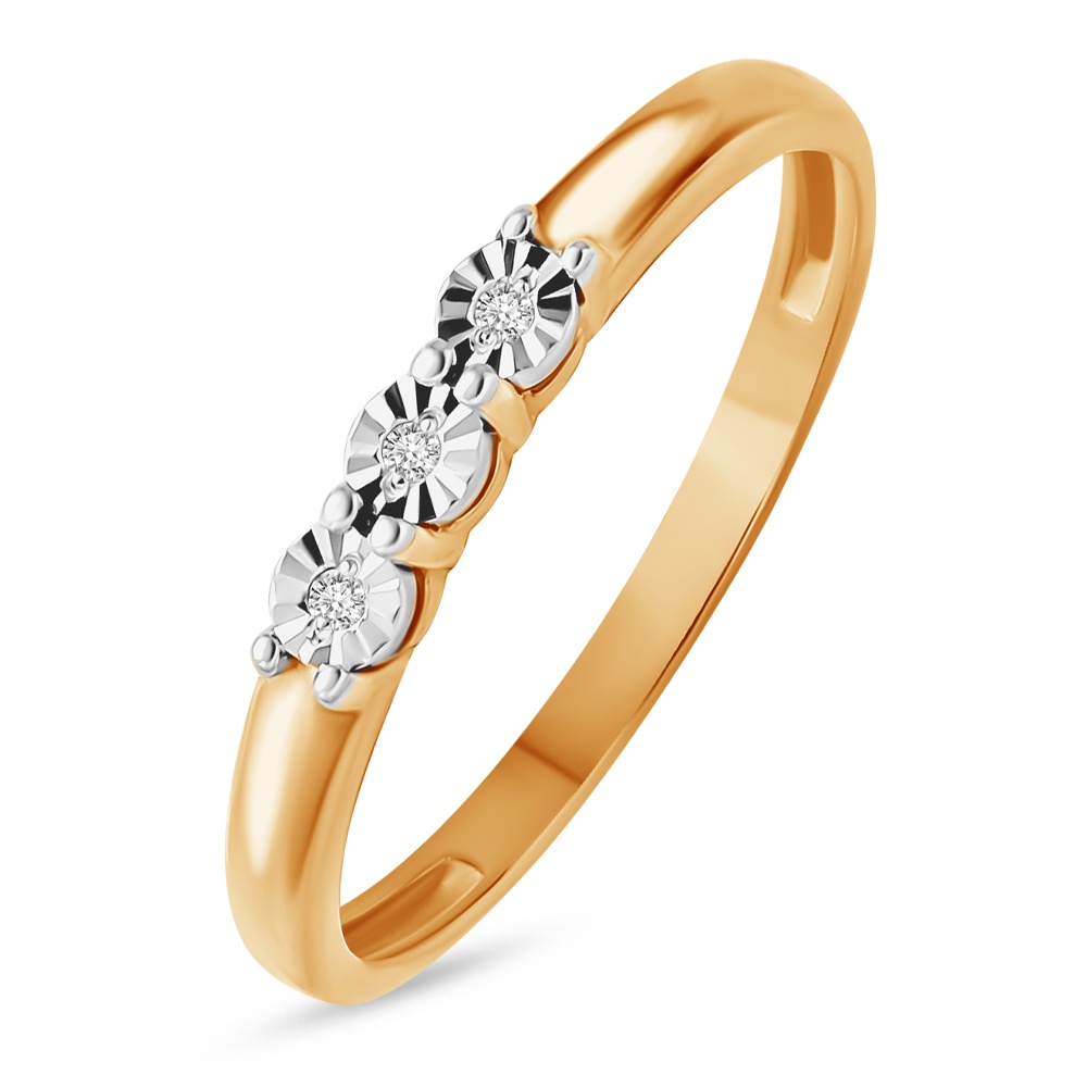 

Кольцо из золота р.  585Gold 101015622, бриллиант, 101015622