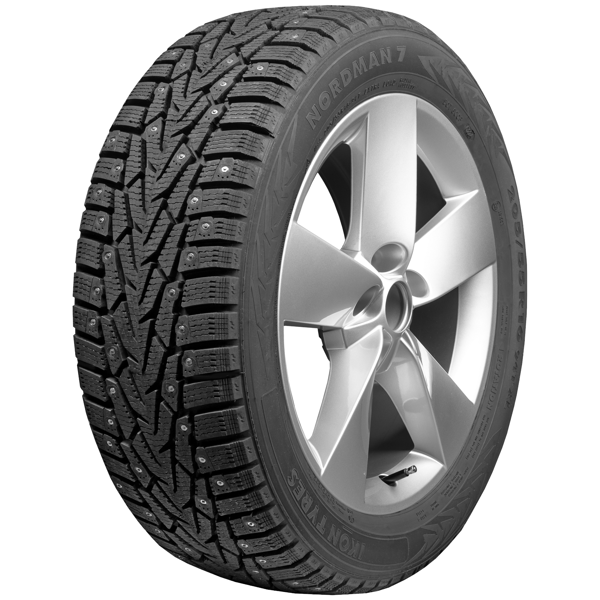 

Шины Ikon Tyres 225/55 R17 Nordman 7 101T Шипы