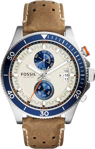 

Наручные часы мужские Fossil CH2951 бежевые, CH2951