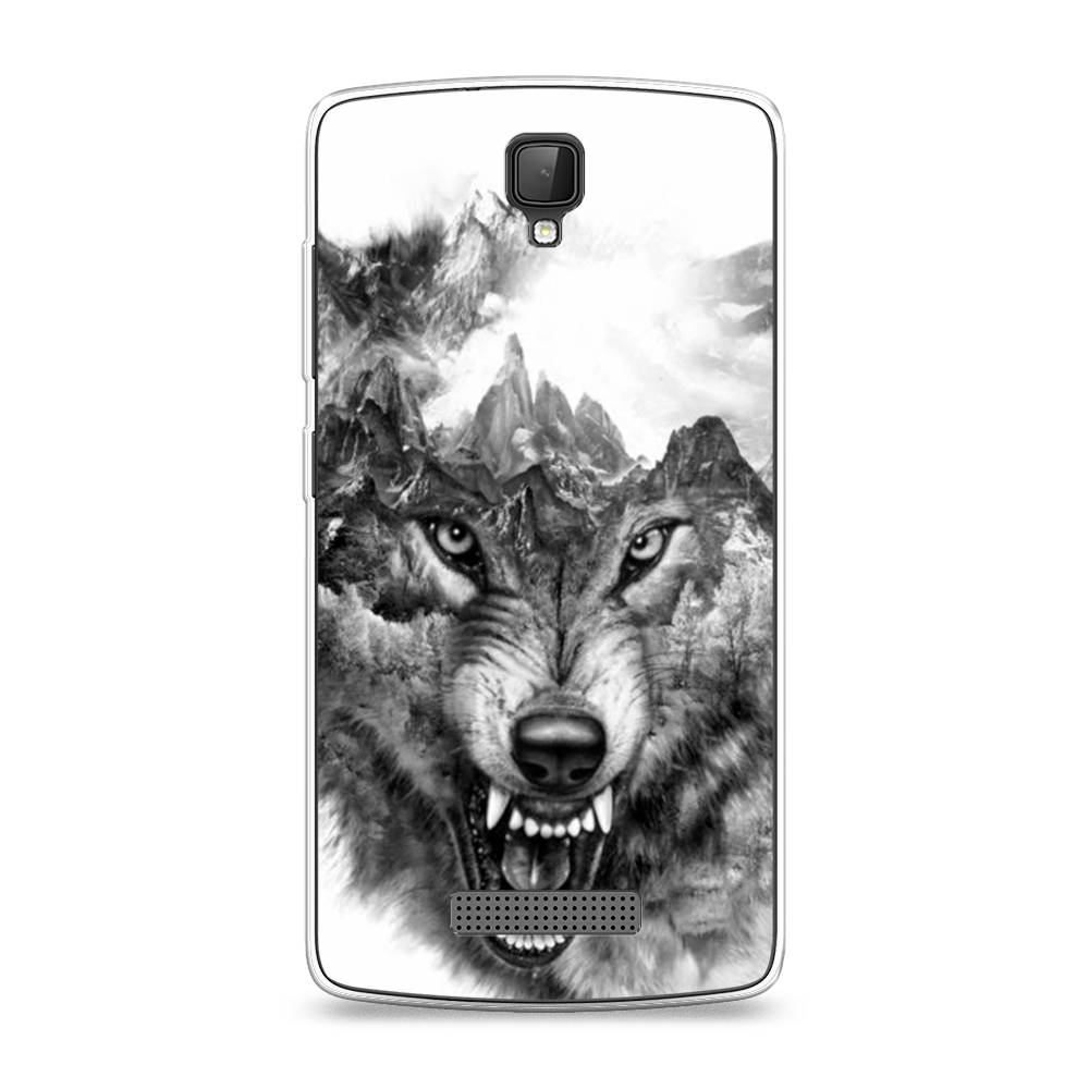 

Чехол Awog на ZTE Blade L5 (L5 Plus) / ЗТЕ Блэйд L5 (L5 Plus) "Волк в горах", 130350-1