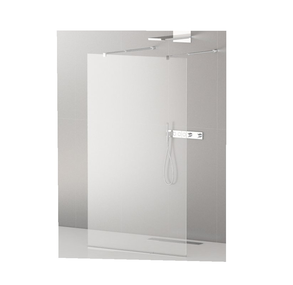 фото Cezares душевая перегородка cezares liberta-l-2-100-br-cr
