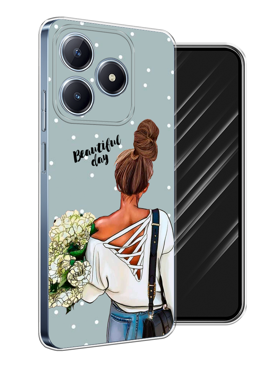 

Чехол Awog на Realme C63 "Beautiful day", Голубой;коричневый;бежевый, 2517350-1