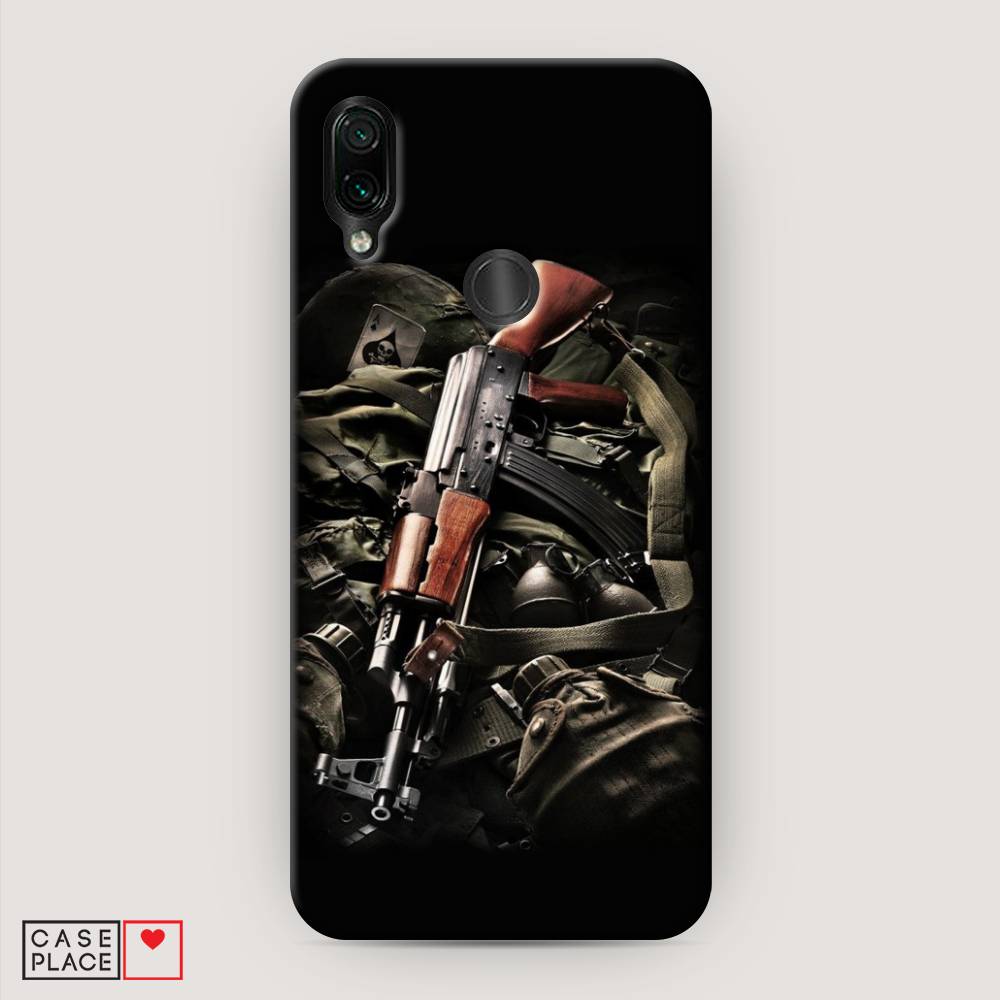 

Пластиковый чехол "Автомат" на Xiaomi Redmi 7, 35020-4