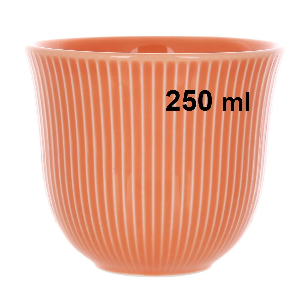 фото Чашка loveramics embossed tasting cup 250мл, цвет оранжевый