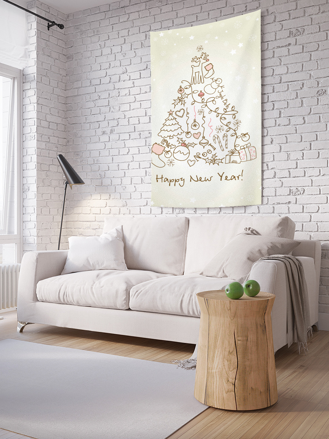 

Вертикальное фотопанно на стену JoyArty Подарки к празднику 100x150 см, Подарки к празднику