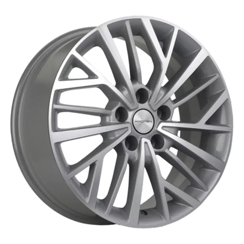 

Колесный диск KHOMEN WHEELS, KHW1717 (Chery Tiggo) 7x17/5x108ET40 60.1 F-Silver-Fp, Серебристый