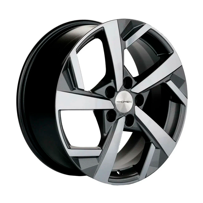 

Колесный диск KHOMEN WHEELS, KHW1712 (A4) 7x17/5x112ET46 66.6 Gray-Fp