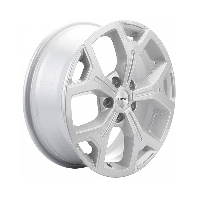 

Колесный диск KHOMEN WHEELS, KHW1710 (Haval F7/F7x) 6.5x17/5x114.3ET40 64.1 F-Silver