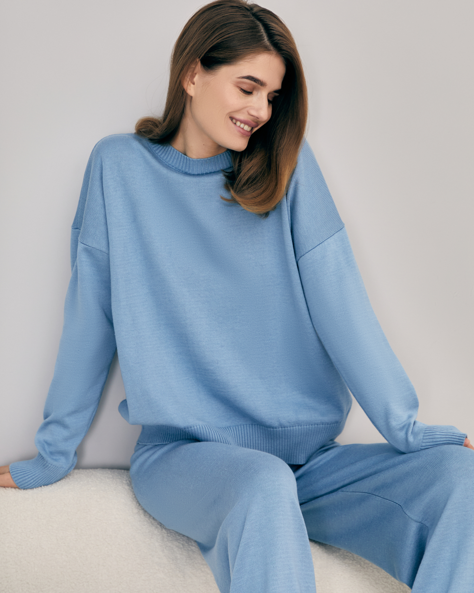 

Джемпер женский Charmstore TR-009 синий M, TR-009