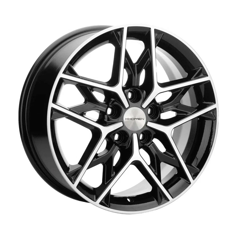 

Колесный диск KHOMEN WHEELS, KHW1709 (Camry) 7x17/5x114.3ET45 60.1 Black-Fp