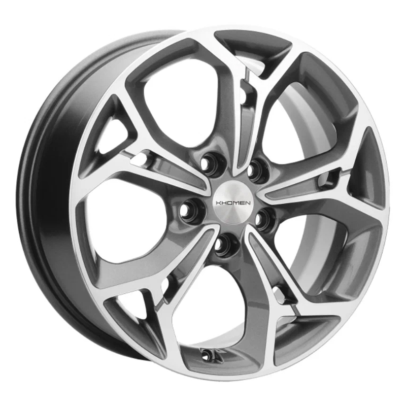 

Колесный диск KHOMEN WHEELS, KHW1702 (Ceed) 7x17/5x114.3ET53 67.1 Gray-Fp