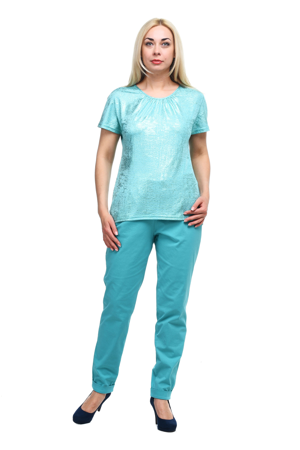 

Блуза женская OLSI 1807001 зеленая 48 RU, 1807001