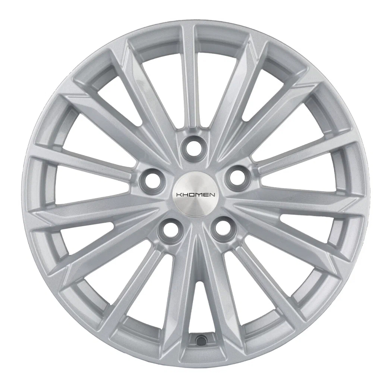 

Колесный диск KHOMEN WHEELS, KHW1611 (Optima/Soul) 6.5x16/5x114.3ET47.5 67.1 F-Silver, Серебристый