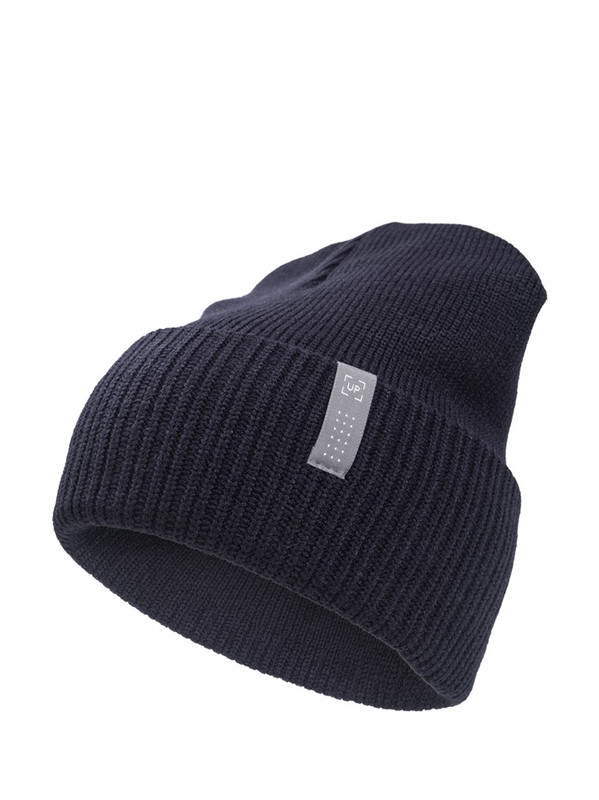 

Шапка бини унисекс URBANPEAK ShY222004 синяя р.56-58, ShY222004